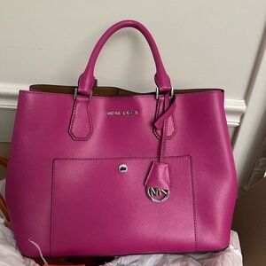 Michael Kors Fuchsia Satchel